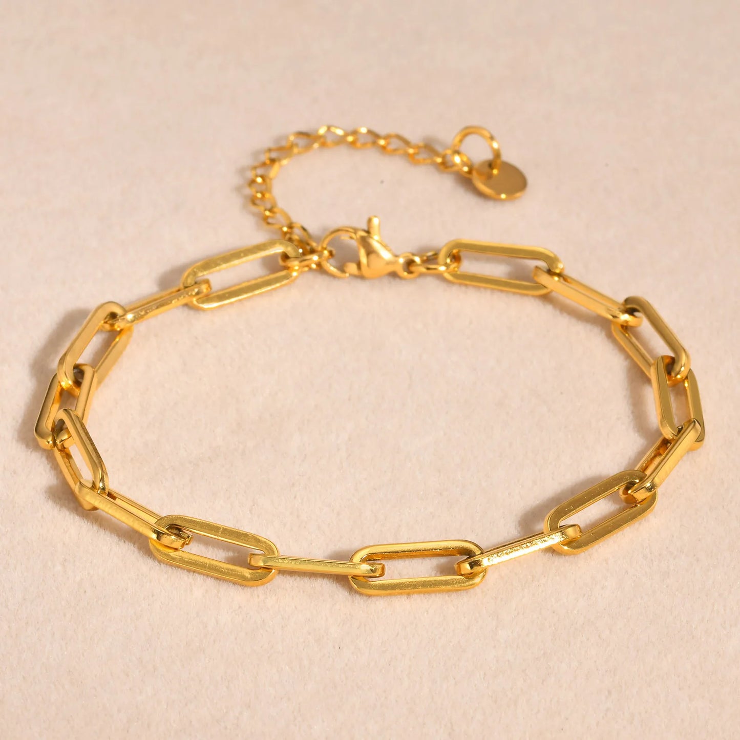 2pcs/set Gold Color Bracelets