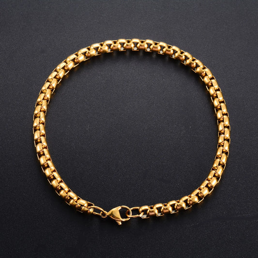 Square Box Chain Bracelet