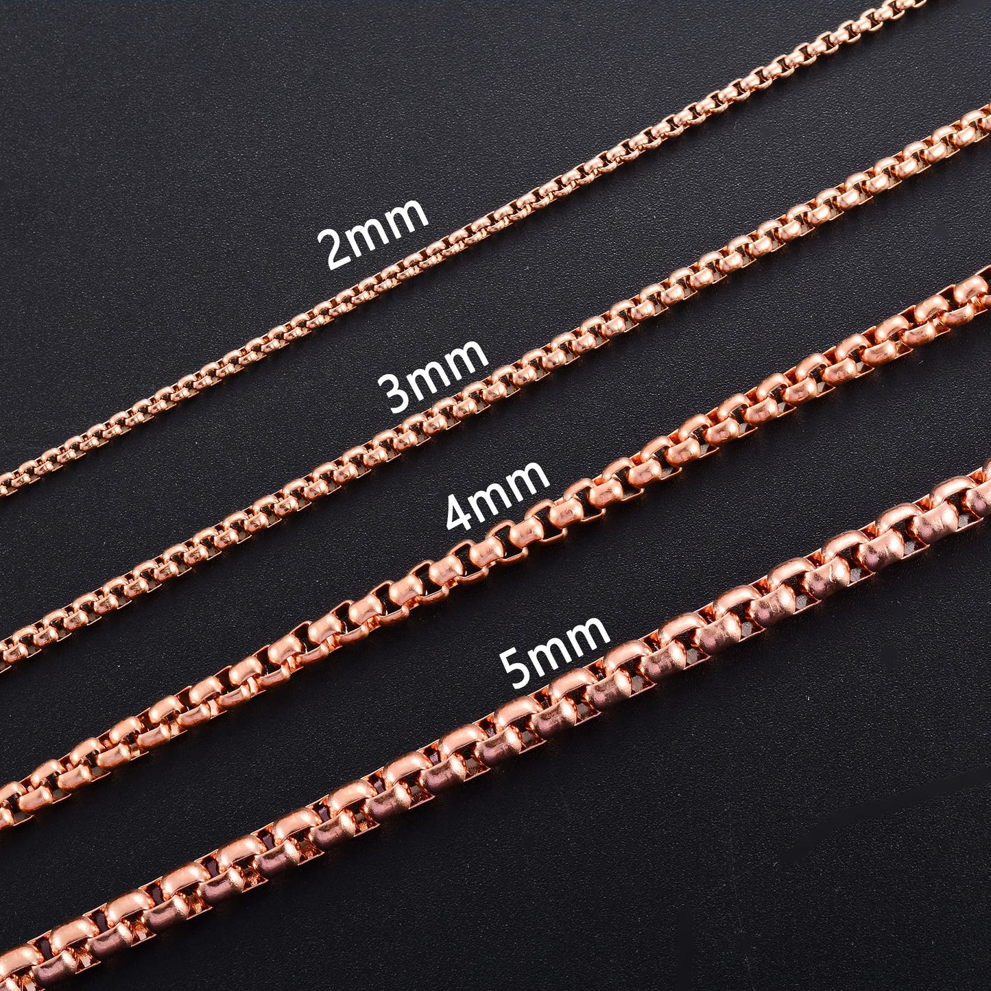 Square Box Chain Bracelet