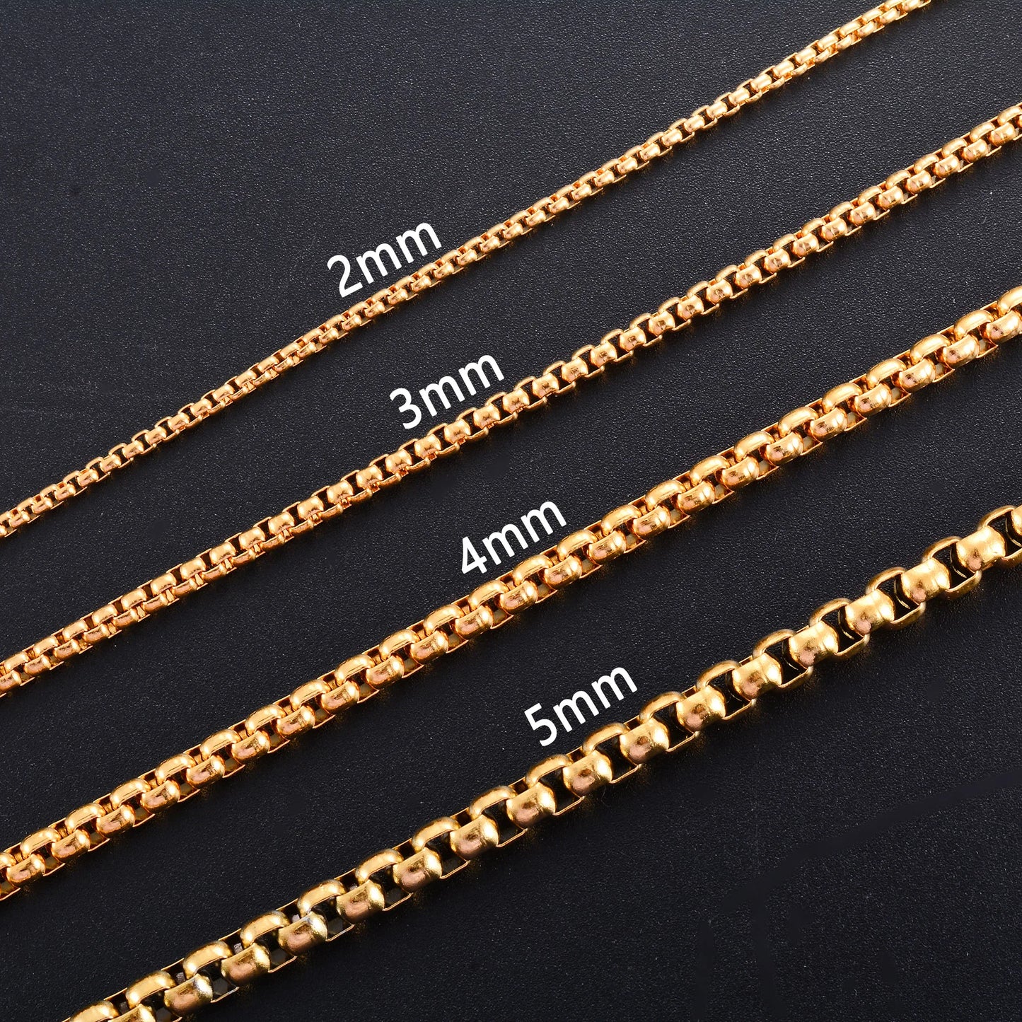 Square Box Chain Bracelet