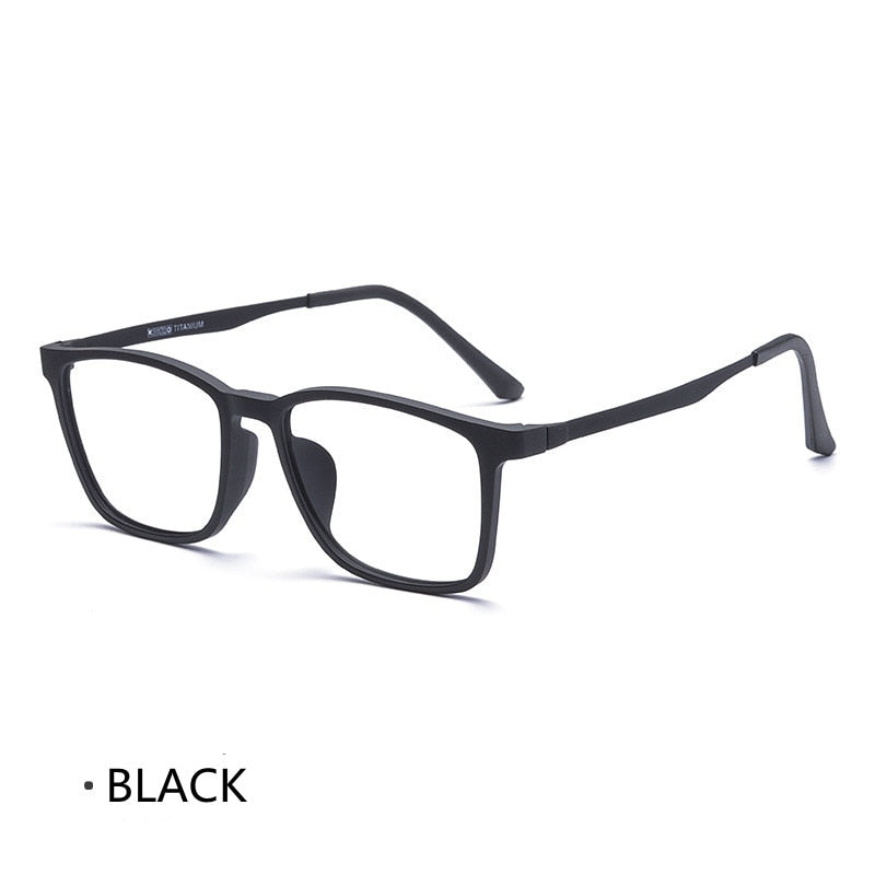 High Quality Pure Titanium Men Anti Blue Light Presbyopia Eyewear Reading Glasses with Diopter+1.0 +1.5 +2.0 +2.5 +3.0 +3.5+4.0