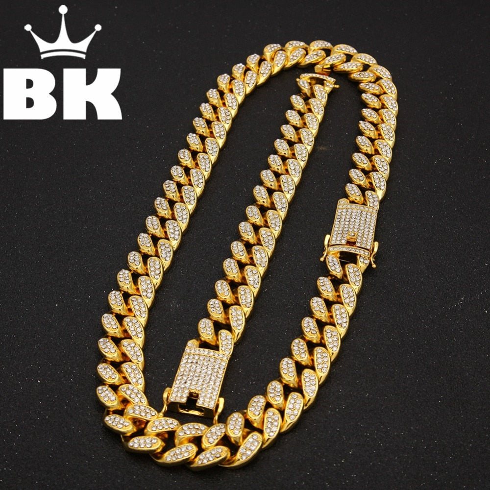 2cm Gold Cuban Chain