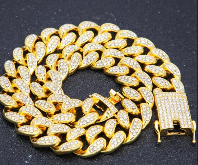 2cm Gold Cuban Chain