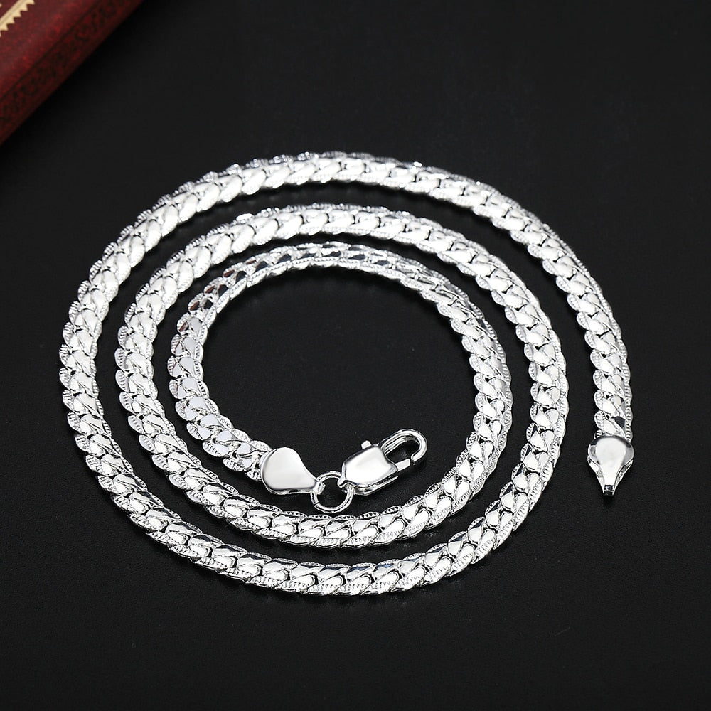 20-60cm 925 sterling silver necklace