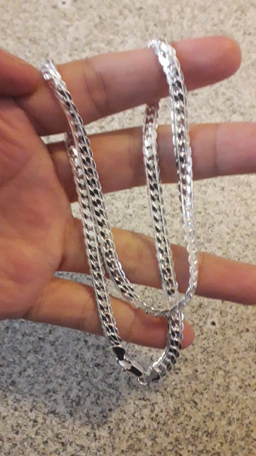 20-60cm 925 sterling silver necklace